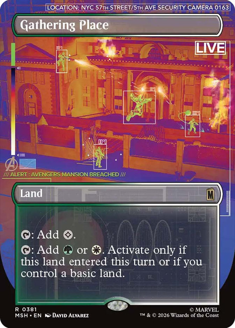 Gathering Place
Marvel Super Heroes
Single
Magic: The Gathering