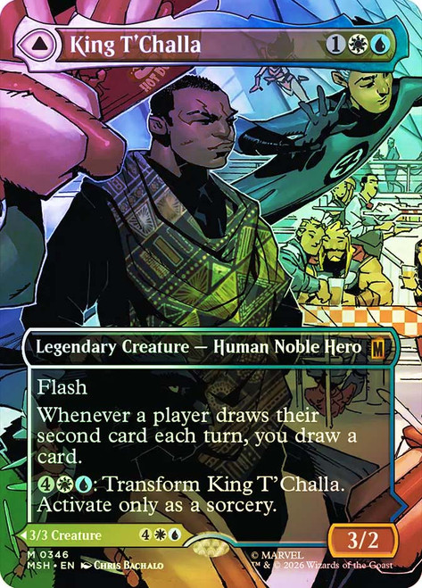 King T'Challa // Black Panther, Hope Enduring
Marvel Super Heroes
Single
Magic: The Gathering