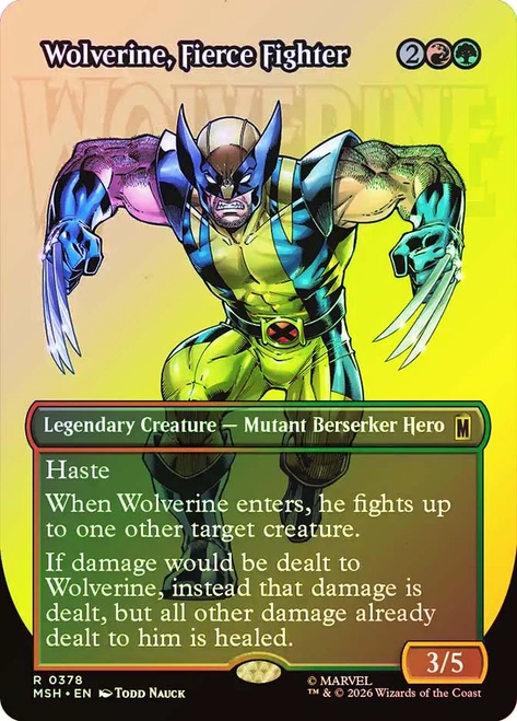 Wolverine, Fierce Fighter | Marvel Super Heroes | Star City Games