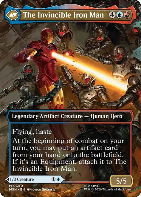 invincible mtg cards Tony Stark // The Invincible Iron Man | Marvel Super Heroes