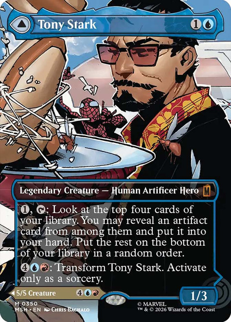 MTG トニー・スターク Tony Stark クラシック・コミック版foil MTG トニー・スターク クラシック・コミック MSH 最安値】MTG トニー