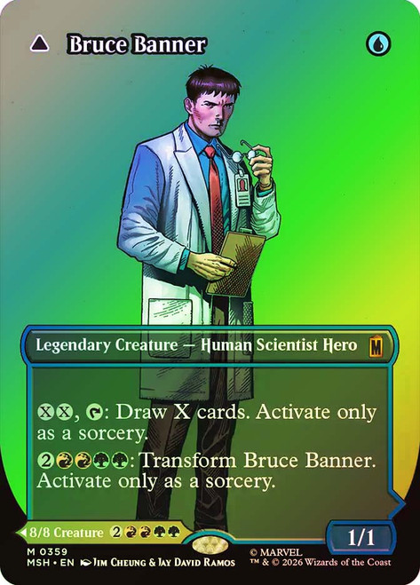 Bruce Banner // The Incredible Hulk
Marvel Super Heroes
Single
Magic: The Gathering