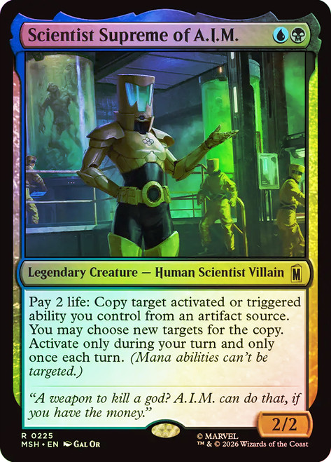Scientist Supreme of A.I.M. | Marvel Super Heroes | Star City Games