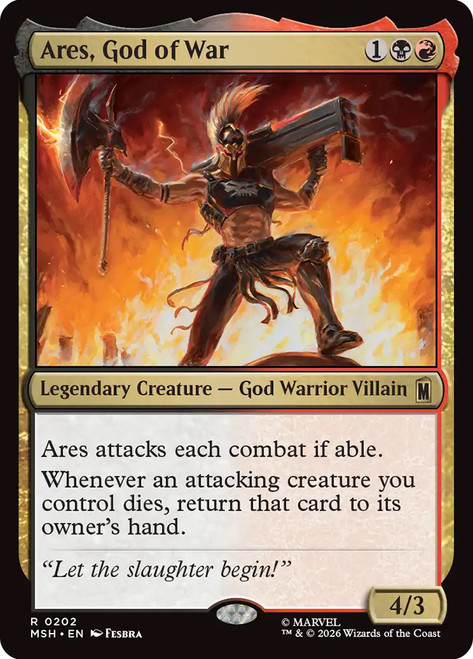Ares, God of War
Marvel Super Heroes
Single
Magic: The Gathering