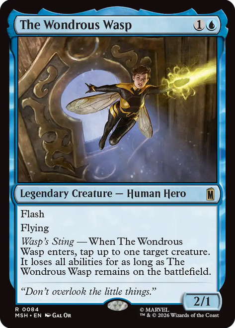The Wondrous Wasp
Marvel Super Heroes
Single
Magic: The Gathering