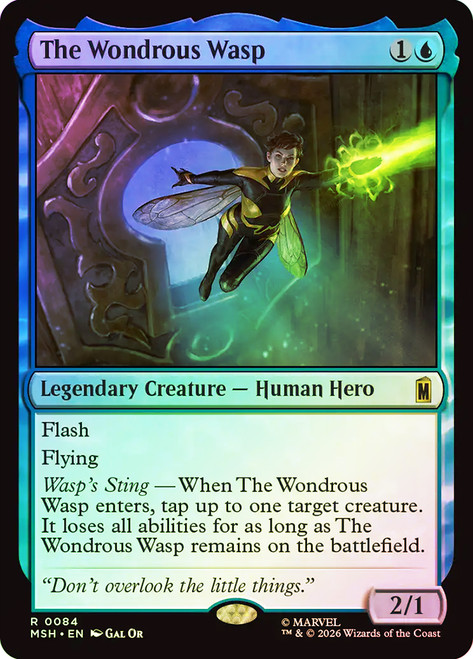 The Wondrous Wasp
Marvel Super Heroes
Single
Magic: The Gathering