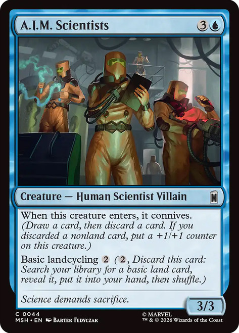 A.I.M. Scientists
Marvel Super Heroes
Single
Magic: The Gathering