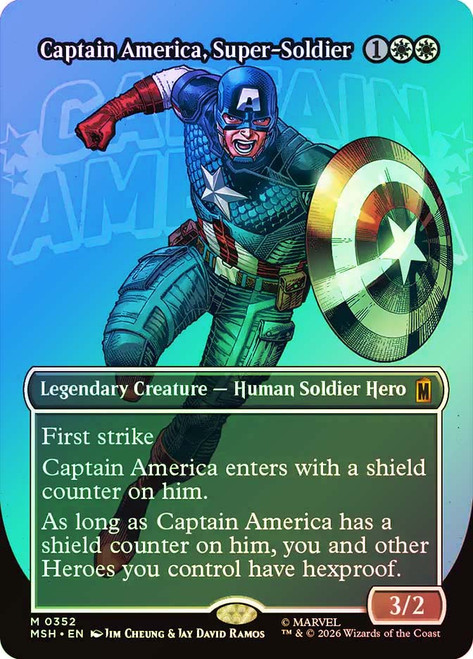 Captain America, Super-Soldier | Marvel Super Heroes | Star City Games