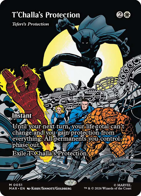 Teferi's Protection
Marvel Universe
Single
Magic: The Gathering
