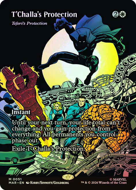 Teferi's Protection
Marvel Universe
Single
Magic: The Gathering