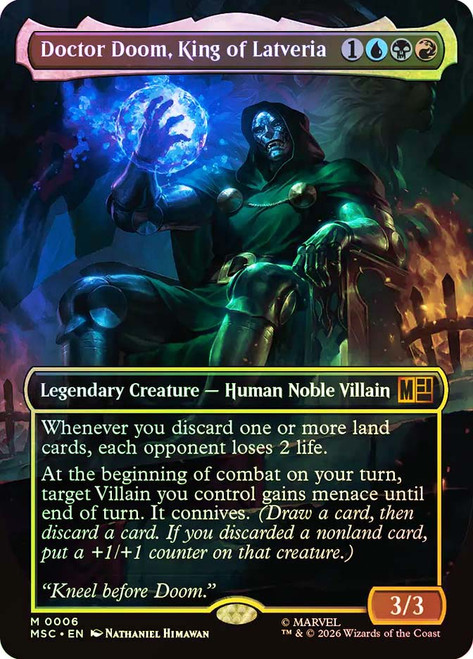 Doctor Doom, King of Latveria | Marvel Super Heroes Commander