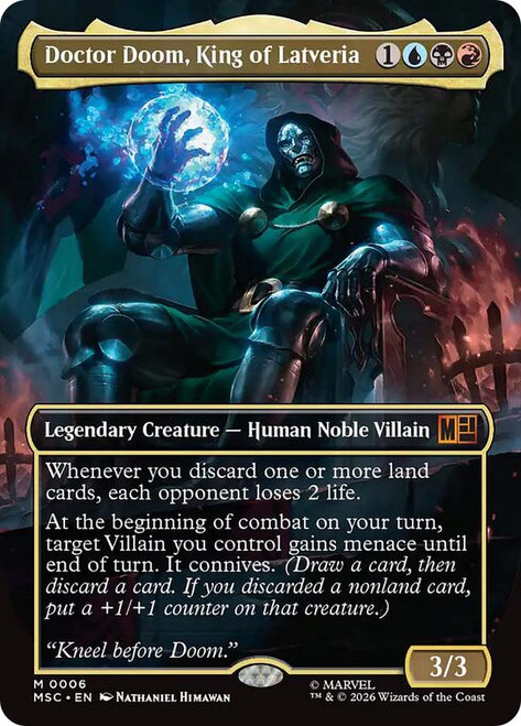 Doctor Doom, King of Latveria | Marvel Super Heroes Commander