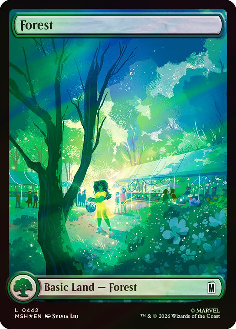 Forest
Marvel Super Heroes
Single
Magic: The Gathering