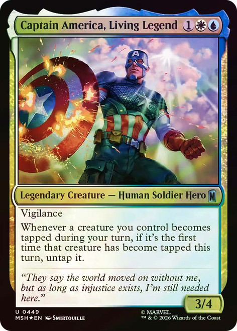 Captain America, Living Legend (Marvel) (BoxLunch) | Promo | Star