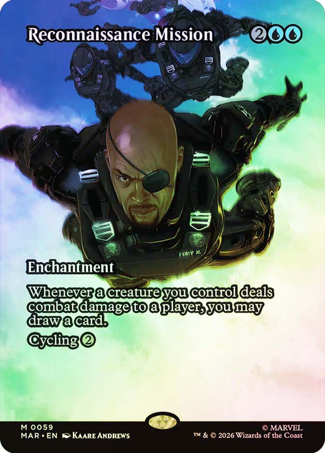 Reconnaissance Mission
Marvel Universe
Single
Magic: The Gathering