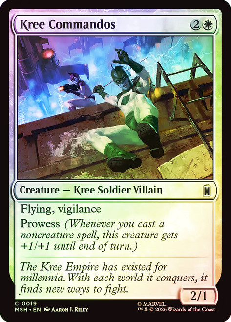 Kree Commandos
Marvel Super Heroes
Single
Magic: The Gathering