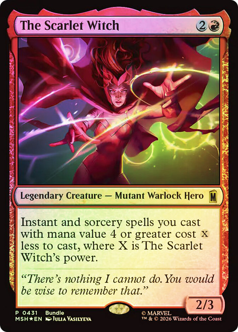 The Scarlet Witch | Marvel Super Heroes | Star City Games