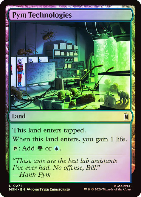 Pym Technologies
Marvel Super Heroes
Single
Magic: The Gathering