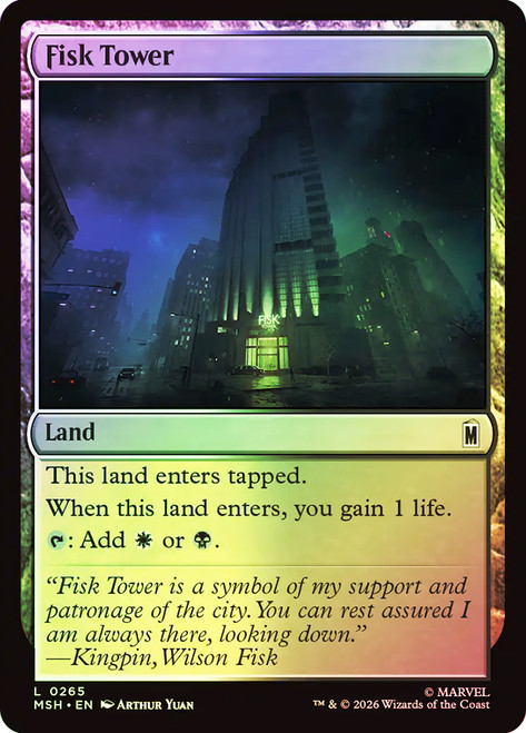 Fisk Tower
Marvel Super Heroes
Single
Magic: The Gathering