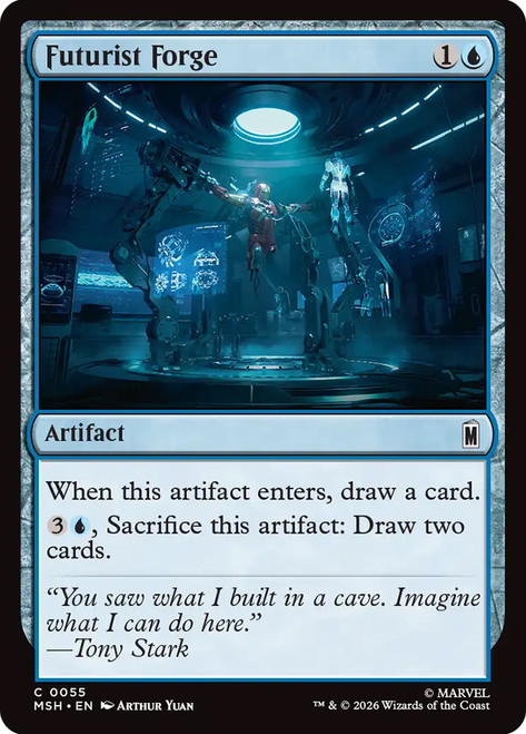 Futurist Forge
Marvel Super Heroes
Single
Magic: The Gathering