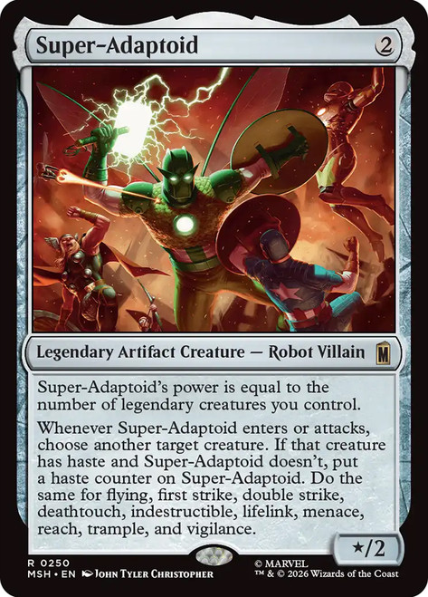 Super-Adaptoid
Marvel Super Heroes
Single
Magic: The Gathering