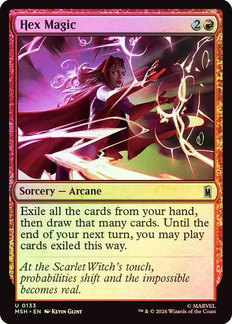 Hex Magic
Marvel Super Heroes
Single
Magic: The Gathering