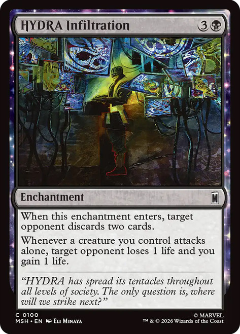 HYDRA Infiltration
Marvel Super Heroes
Single
Magic: The Gathering
