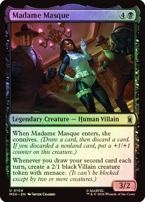 Madame Masque
Marvel Super Heroes
Single
Magic: The Gathering