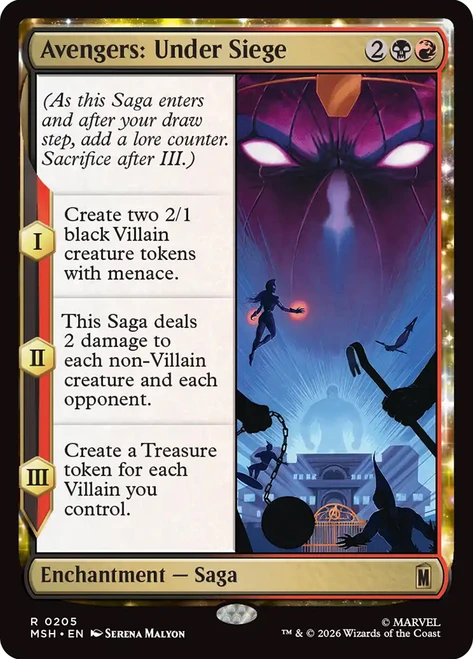 Avengers: Under Siege
Marvel Super Heroes
Single
Magic: The Gathering