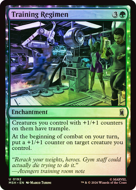 Training Regimen
Marvel Super Heroes
Single
Magic: The Gathering