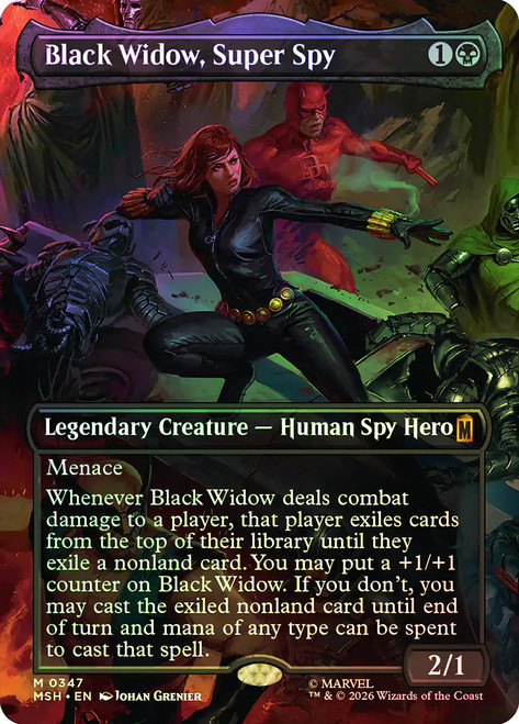 Black Widow, Super Spy | Marvel Super Heroes | Star City Games