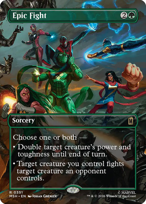 Epic Fight
Marvel Super Heroes
Single
Magic: The Gathering