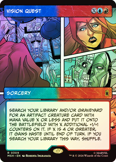 Vision Quest
Marvel Super Heroes
Single
Magic: The Gathering