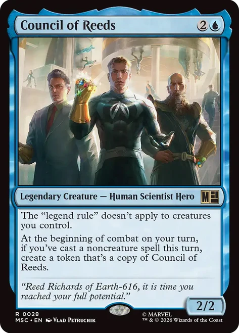 Council of Reeds
Marvel Super Heroes Commander
Single
Magic: The Gathering