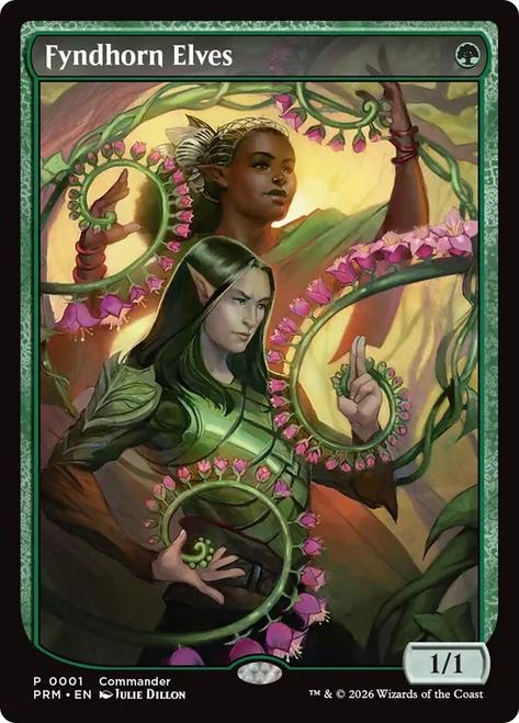 Fyndhorn Elves (CommandFest) (Commander)
Promo
Single
Magic: The Gathering