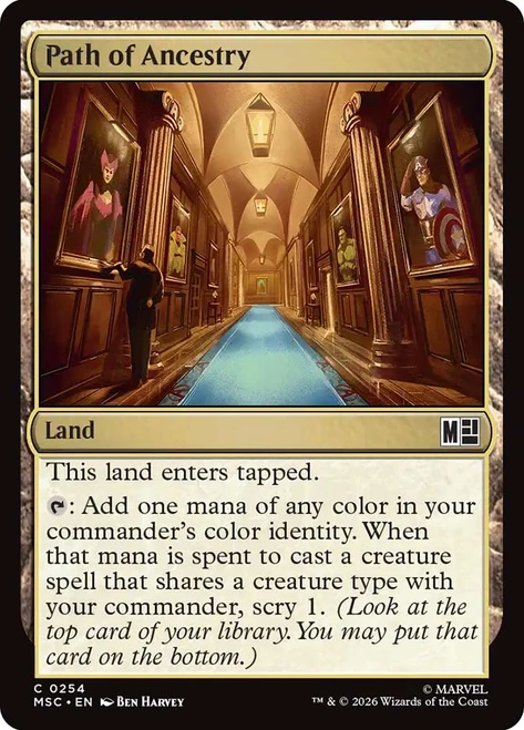 Path of Ancestry
Marvel Super Heroes Commander
Single
Magic: The Gathering