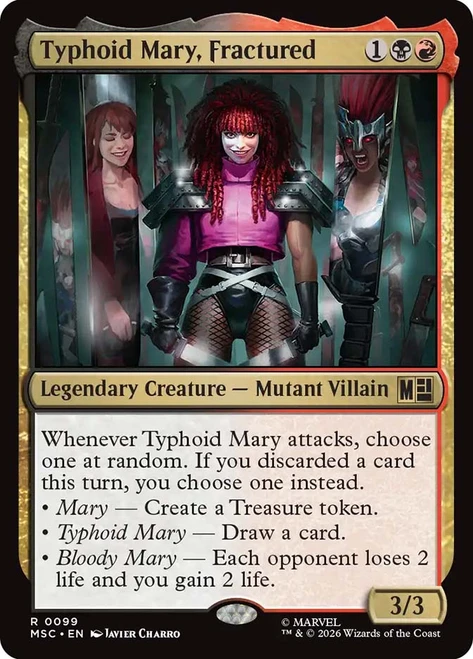 Typhoid Mary, Fractured
Marvel Super Heroes Commander
Single
Magic: The Gathering