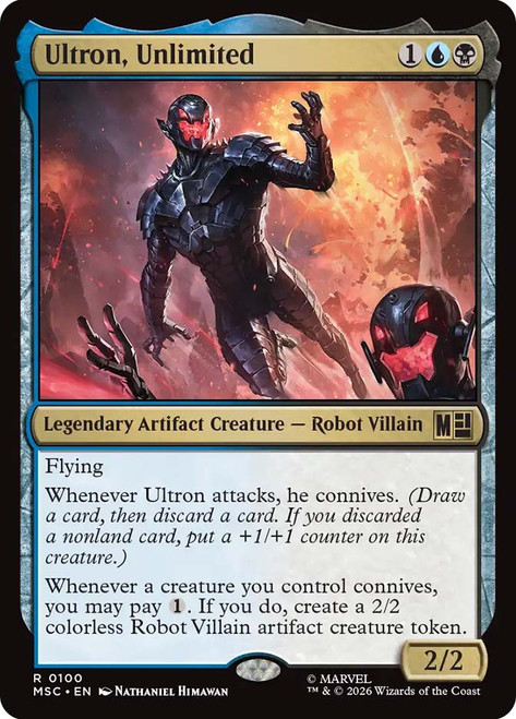 Ultron, Unlimited
Marvel Super Heroes Commander
Single
Magic: The Gathering