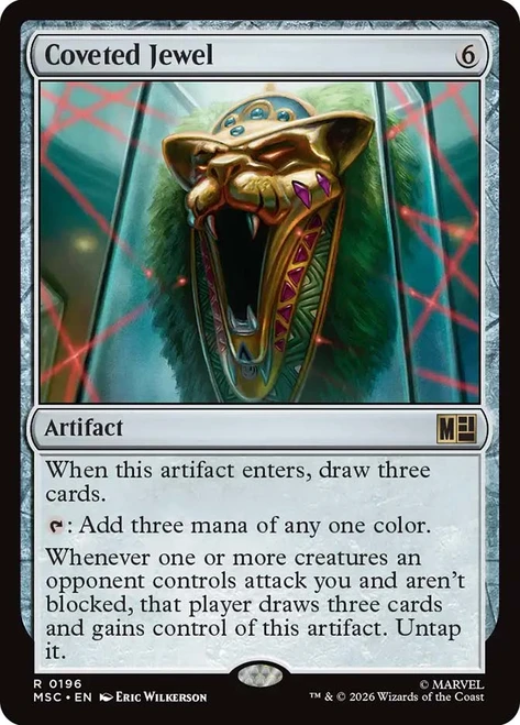 Coveted Jewel
Marvel Super Heroes Commander
Single
Magic: The Gathering