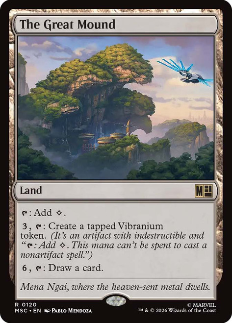 The Great Mound
Marvel Super Heroes Commander
Single
Magic: The Gathering