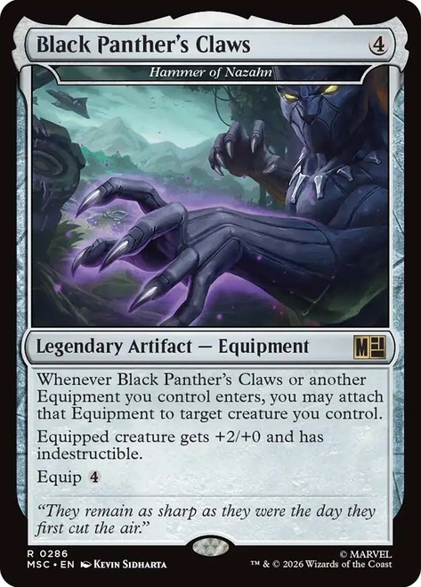 Hammer of Nazahn
Marvel Super Heroes Commander
Single
Magic: The Gathering