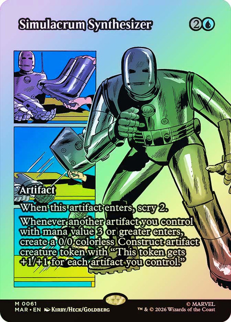 Simulacrum Synthesizer
Marvel Universe
Single
Magic: The Gathering
