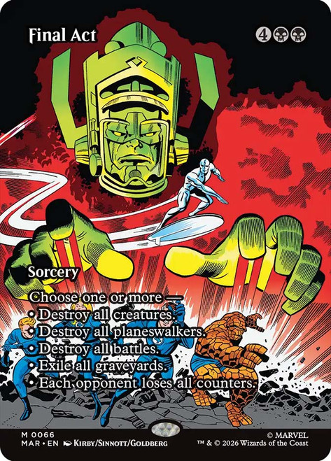 Final Act
Marvel Universe
Single
Magic: The Gathering