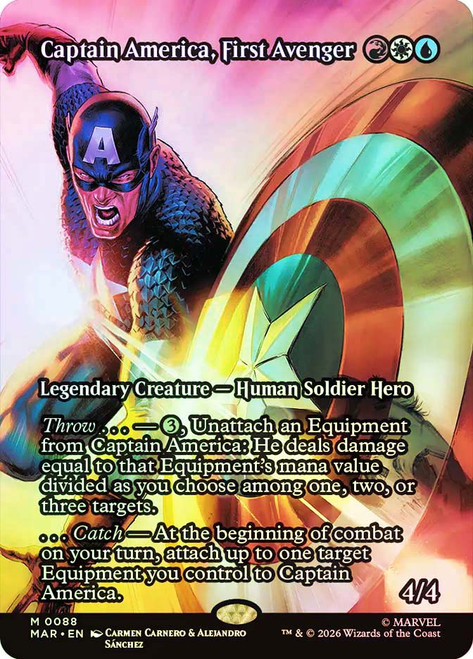 Captain America, First Avenger
Marvel Universe
Single
Magic: The Gathering