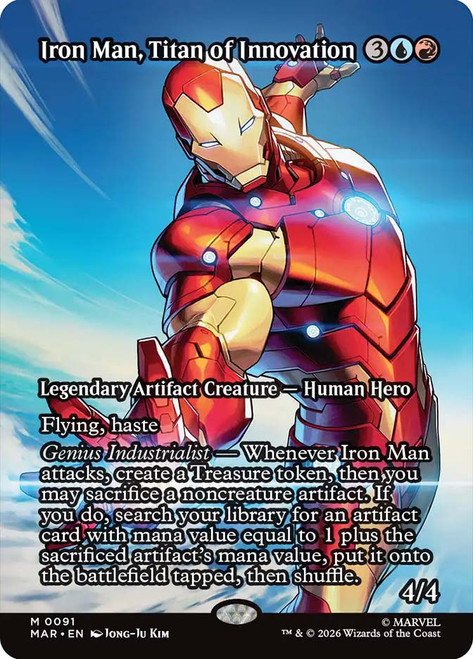 Iron Man, Titan of Innovation (Marvel) | Secret Lair Drop | Star