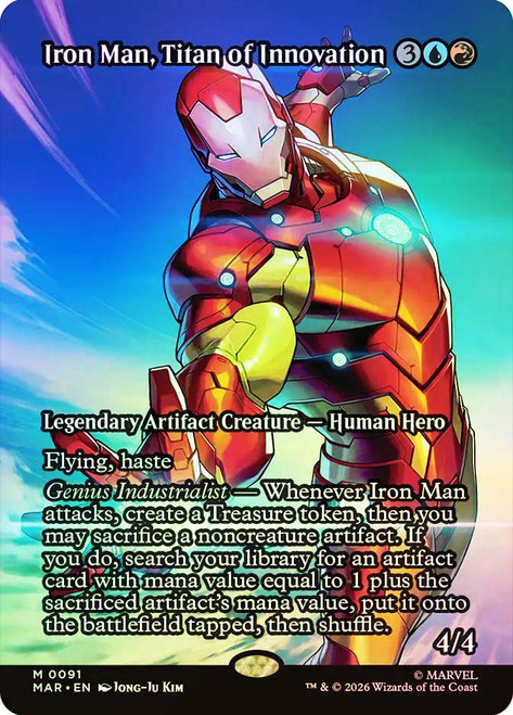 Iron Man, Titan of Innovation (Marvel) | Secret Lair Drop | Star