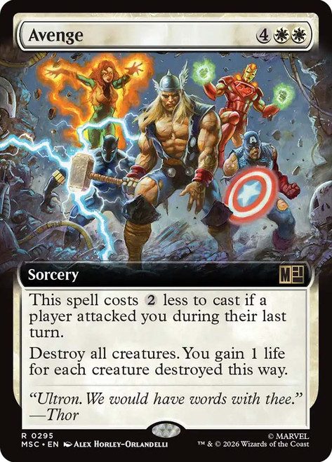 Avenge | Marvel Super Heroes Commander | Star City Games