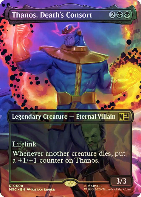 Thanos, Death's Consort | Marvel Super Heroes Commander | Star