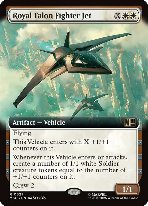Royal Talon Fighter Jet
Marvel Super Heroes Commander
Single
Magic: The Gathering