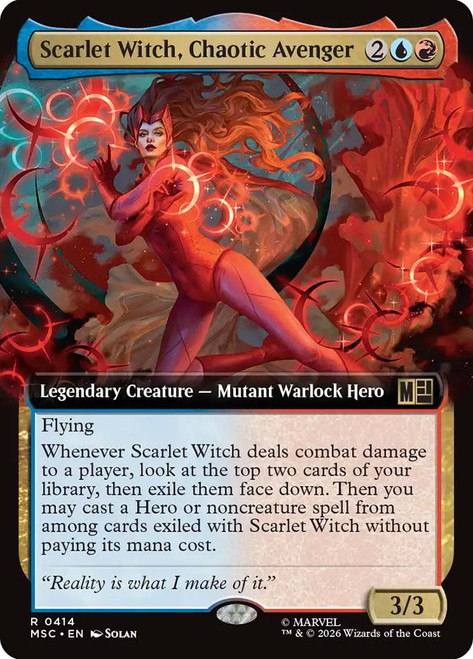 Scarlet Witch, Chaotic Avenger | Marvel Super Heroes Commander